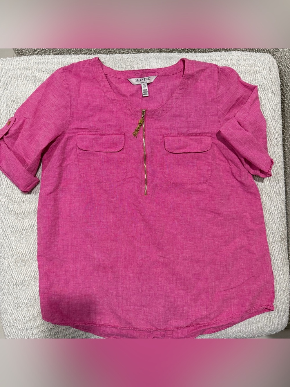 Ellen Tracy Women’s Linen Shirt